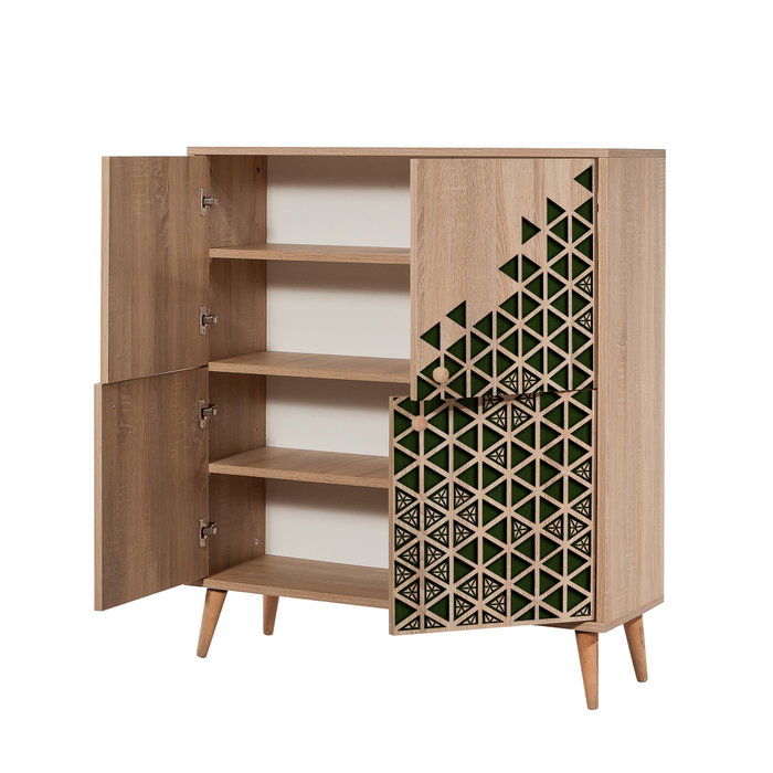 Hanah Home Multilux-121 Armario Multiusos Roble Sonoma Hanah Home Multilux-121 Armario Multiusos Roble Sonoma